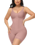 FAJAS COLOMBIANAS LOW CUT SHAPEWEAR TUMMY CONTROL BUTT LIFTER SHAPER WITH ZIPPER CROTCH DETACHABLE SHOULDER STRAP