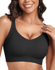 Seamless Full Coverage Push Up No Underwire Bras