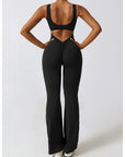 FLARE SCRUNCH JUMPSUIT - LUNA