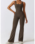 FLARE SCRUNCH JUMPSUIT - LUNA