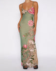 FLORAL PRINT MAXI DRESS - LUNA