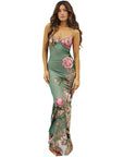 FLORAL PRINT MAXI DRESS - LUNA