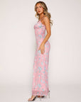 FLORAL PRINT MAXI DRESS - LUNA