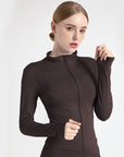 LONG SLEEVE SEAMLESS SPORTS JACKET - LUNA