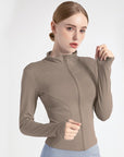 LONG SLEEVE SEAMLESS SPORTS JACKET - LUNA
