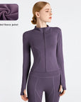 LONG SLEEVE SEAMLESS SPORTS JACKET - LUNA