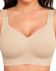 Seamless Full Coverage Push Up No Underwire Bras - LUNA