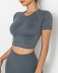 SEAMLESS SPORTS TOP - LUNA