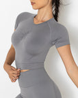 SEAMLESS SPORTS TOP - LUNA