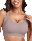 Seamless Full Coverage Push Up No Underwire Bras