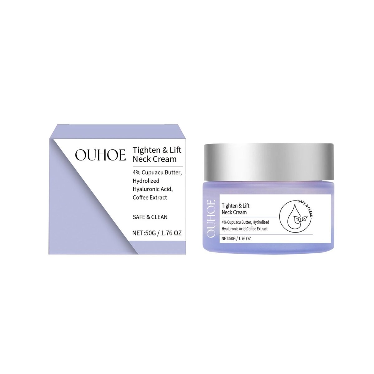 Anti - Aging Neck Cream Smoothing Fine Lines Moisturizing - LUNA