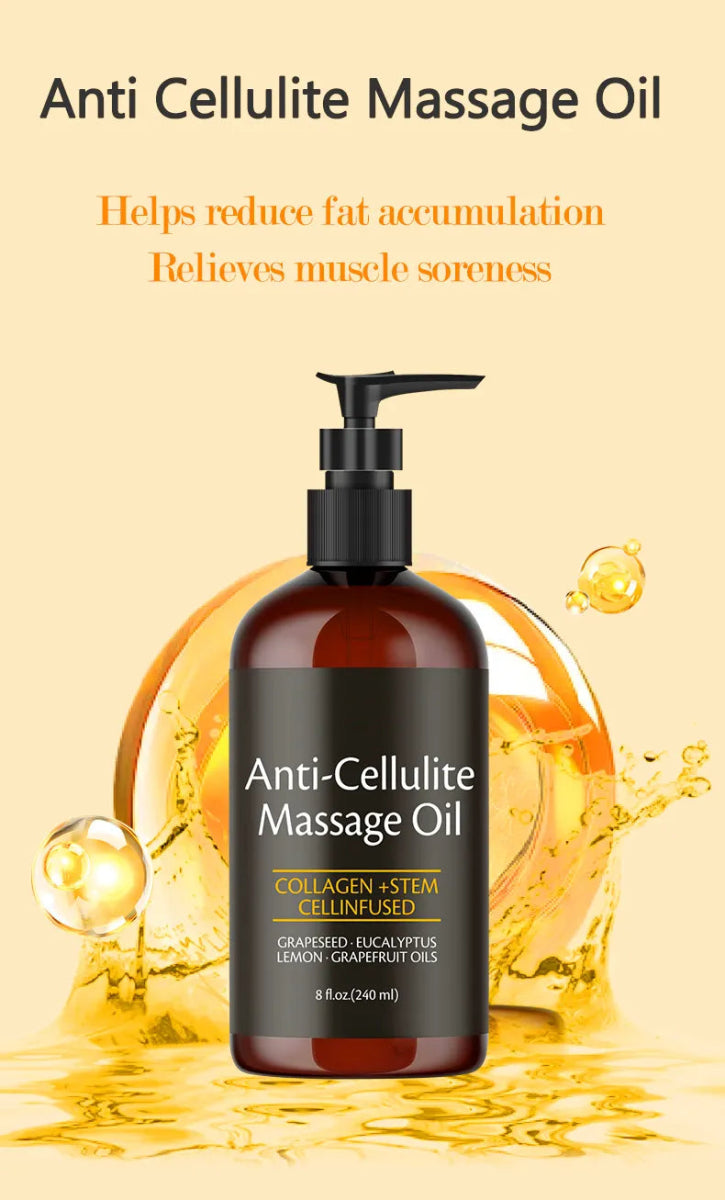 Anti - Cellulite Massage Oil - LUNA