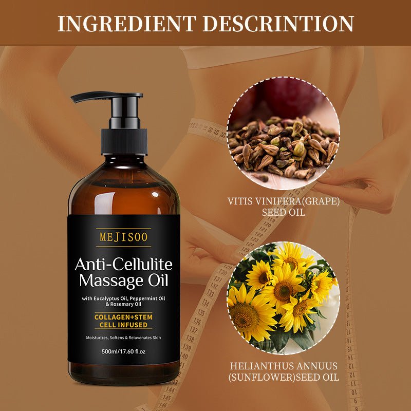 Anti - Cellulite Massage Oil - LUNA