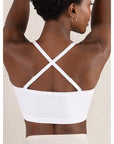 Convertible Strapless Bandeau Bra with Wireless Comfort, Anti - Slip Grip & Removable Straps Fit - LUNA