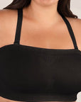 Convertible Strapless Bandeau Bra with Wireless Comfort, Anti - Slip Grip & Removable Straps Fit - LUNA