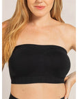 Convertible Strapless Bandeau Bra with Wireless Comfort, Anti - Slip Grip & Removable Straps Fit - LUNA