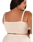 Convertible Strapless Bandeau Bra with Wireless Comfort, Anti - Slip Grip & Removable Straps Fit - LUNA