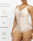 FAJAS COLOMBIANAS BREIF SHAPEWEAR TUMMY CONTROL BUTT LIFTER SHAPER WITH ZIPPER CROTCH - LUNA