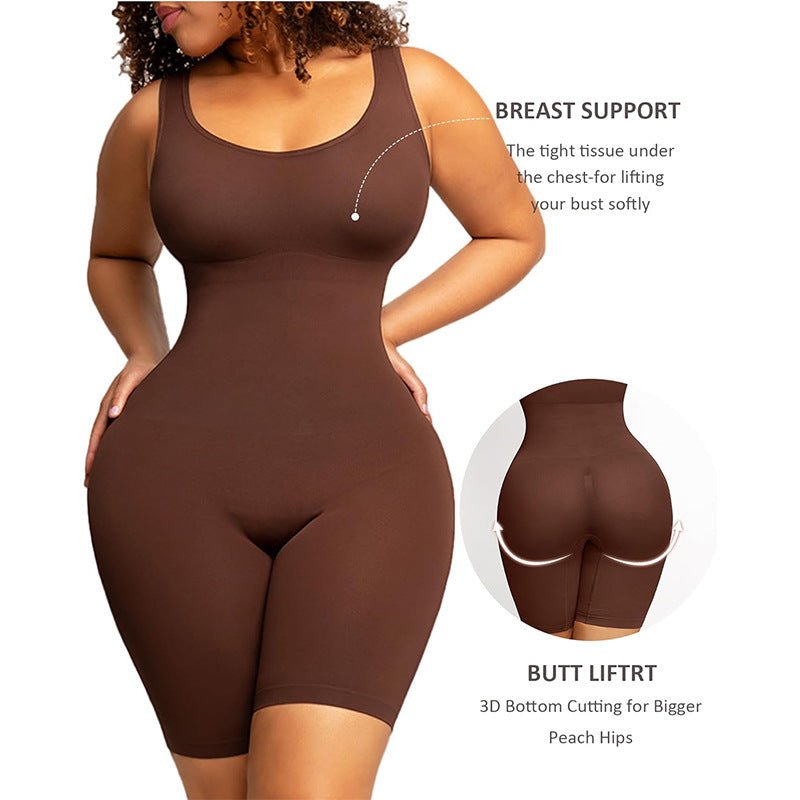 FAJAS COLOMBIANAS SCOOP NECKLINE SHAPEWEAR TUMMY CONTROL BUTT LIFTER SHAPER - LUNA