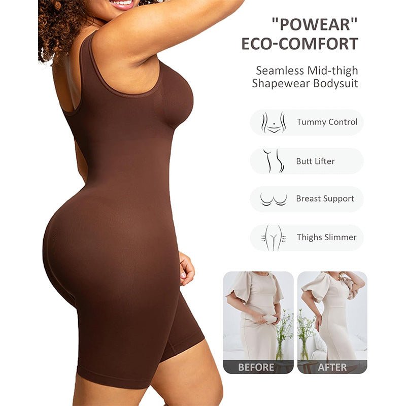 FAJAS COLOMBIANAS SCOOP NECKLINE SHAPEWEAR TUMMY CONTROL BUTT LIFTER SHAPER - LUNA