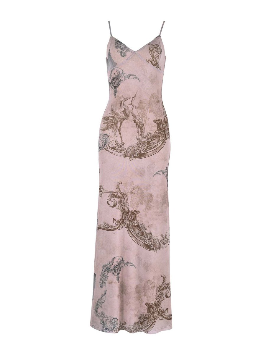 FLORAL PRINT MAXI DRESS - LUNA