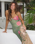 FLORAL PRINT MAXI DRESS - LUNA