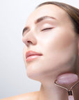 GUA SHA & RESIN ROLLER SET FOR FACE LIFT & WRINKLE REMOVER - LUNA