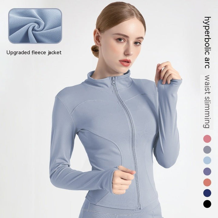 LONG SLEEVE SEAMLESS SPORTS JACKET - LUNA