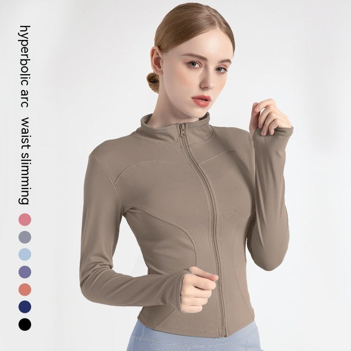 LONG SLEEVE SEAMLESS SPORTS JACKET - LUNA