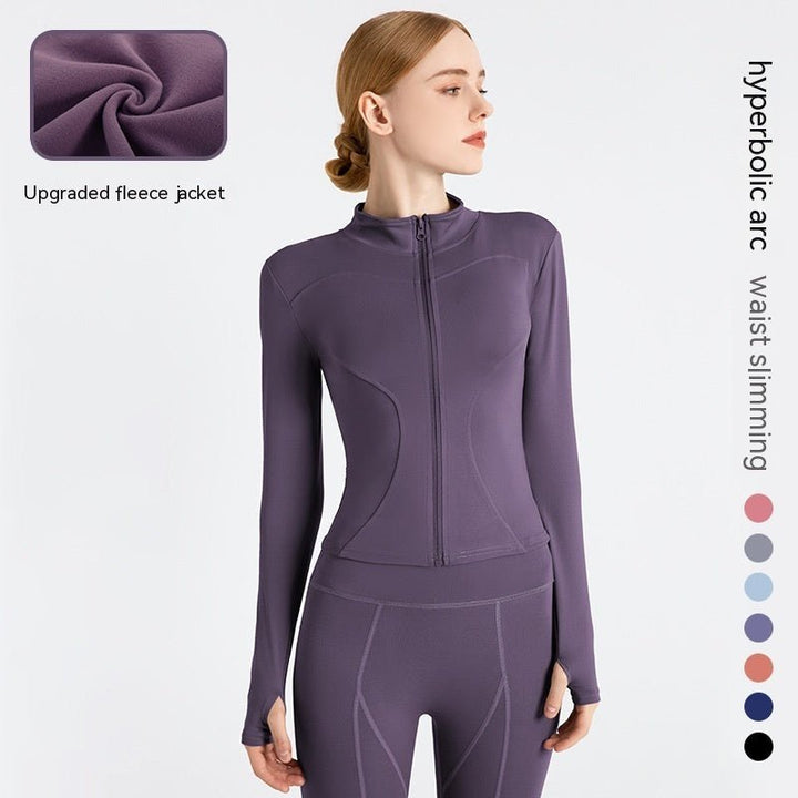 LONG SLEEVE SEAMLESS SPORTS JACKET - LUNA