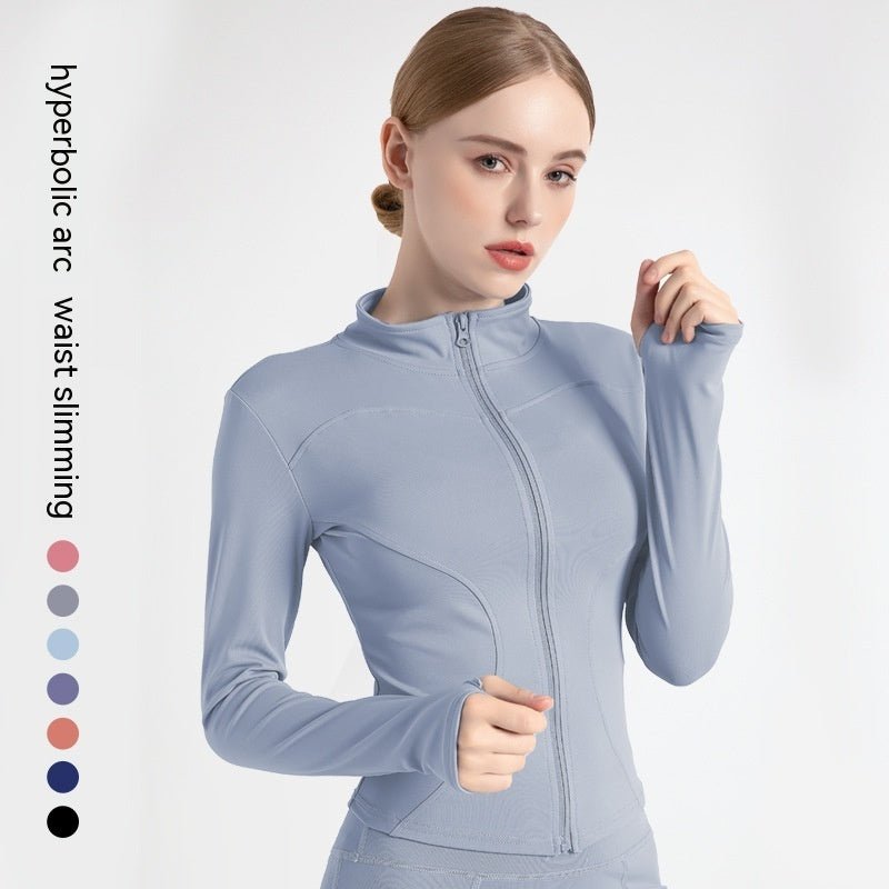 LONG SLEEVE SEAMLESS SPORTS JACKET - LUNA