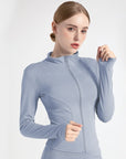 LONG SLEEVE SEAMLESS SPORTS JACKET - LUNA