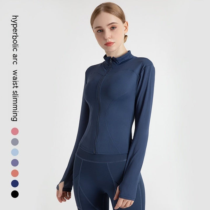 LONG SLEEVE SEAMLESS SPORTS JACKET - LUNA