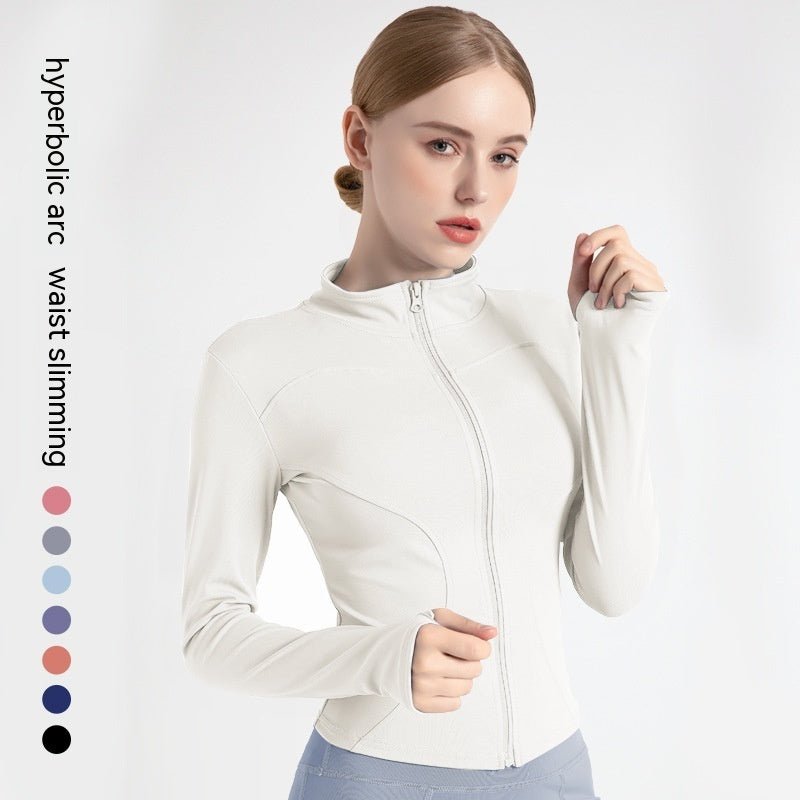 LONG SLEEVE SEAMLESS SPORTS JACKET - LUNA