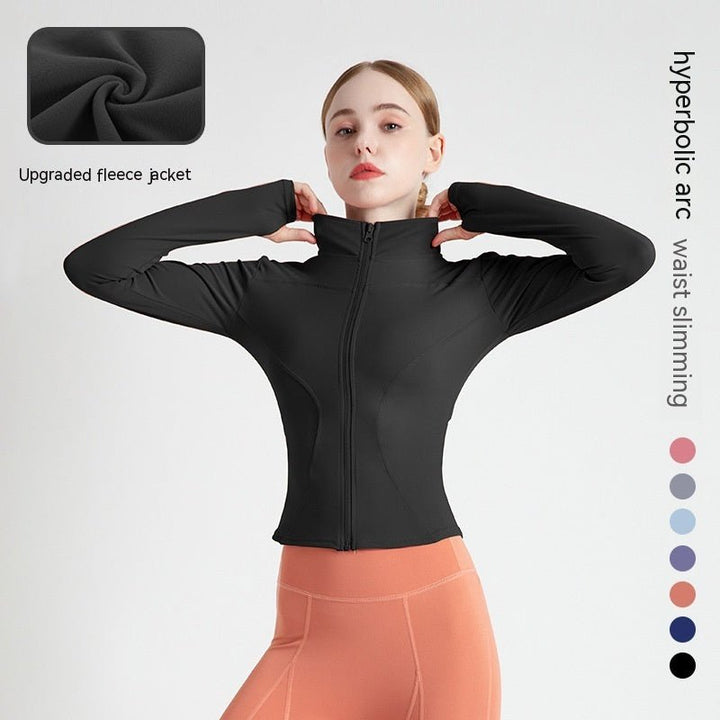 LONG SLEEVE SEAMLESS SPORTS JACKET - LUNA