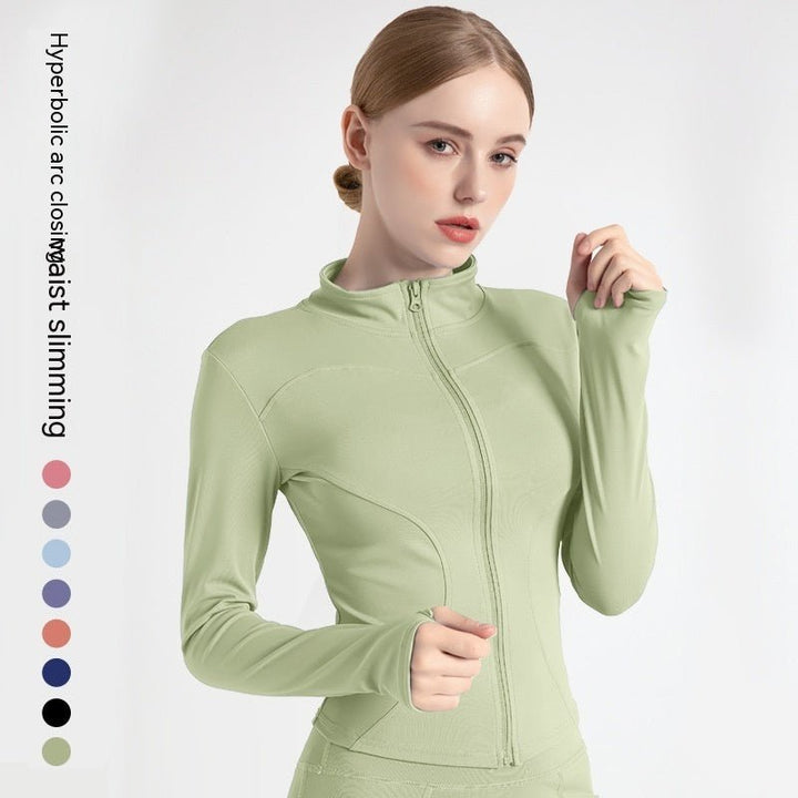 LONG SLEEVE SEAMLESS SPORTS JACKET - LUNA