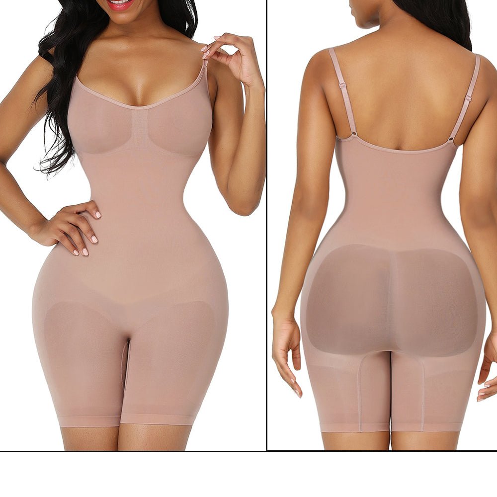 MID THIGH SCULPTING BODYSUIT - LUNA