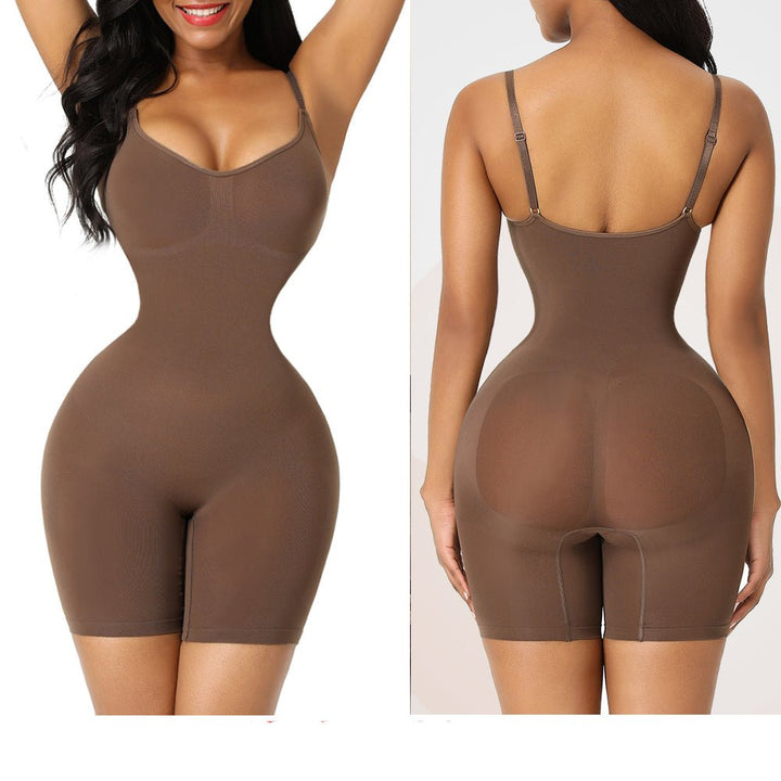 MID THIGH SCULPTING BODYSUIT - LUNA