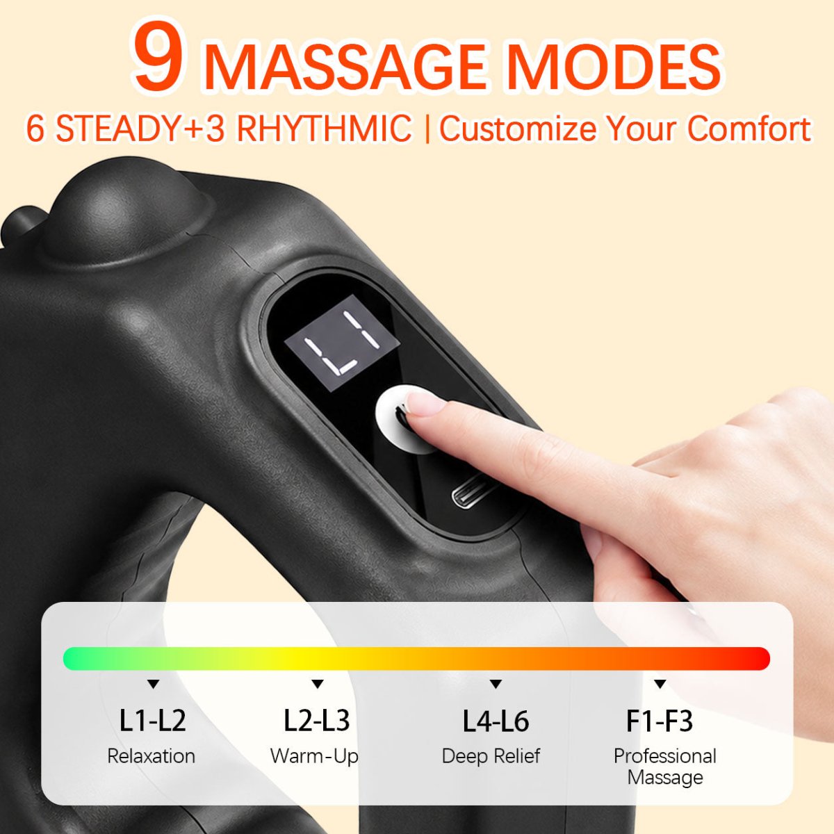 NEW FASCIA RING PRO10 MUSCLE RECOVERY MASSAGER - LUNA