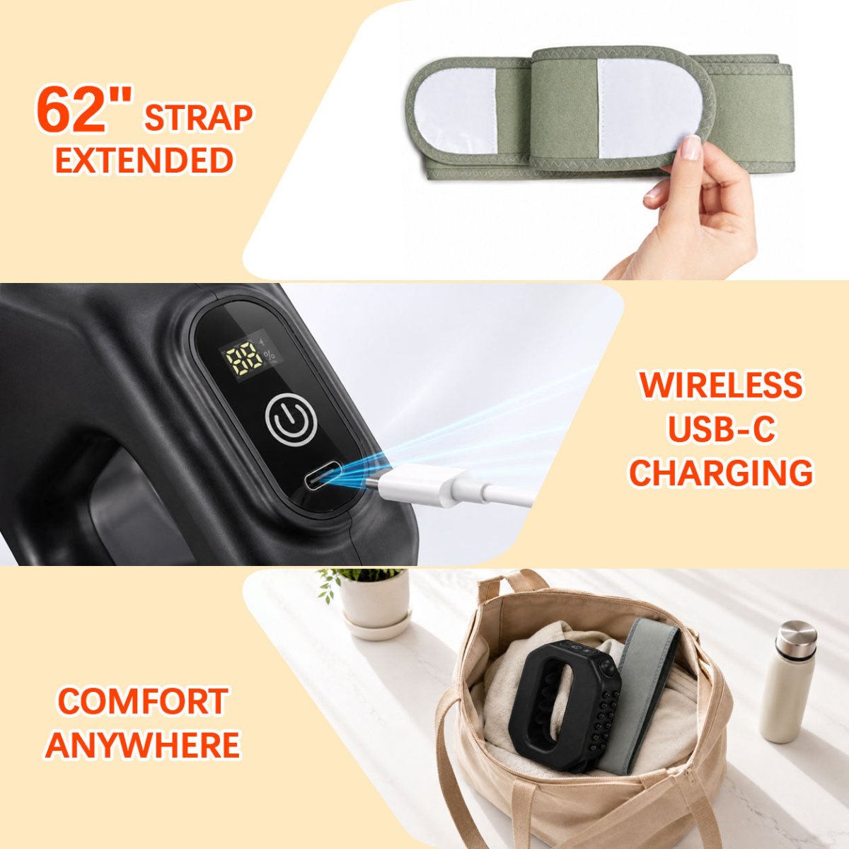 NEW FASCIA RING PRO10 MUSCLE RECOVERY MASSAGER - LUNA