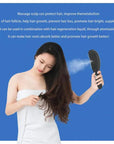 RED LIGHT THERAPY BRUSH SCALP MASSAGER COMB HAIR GROWTH ANTI HAIR LOSS - LUNA