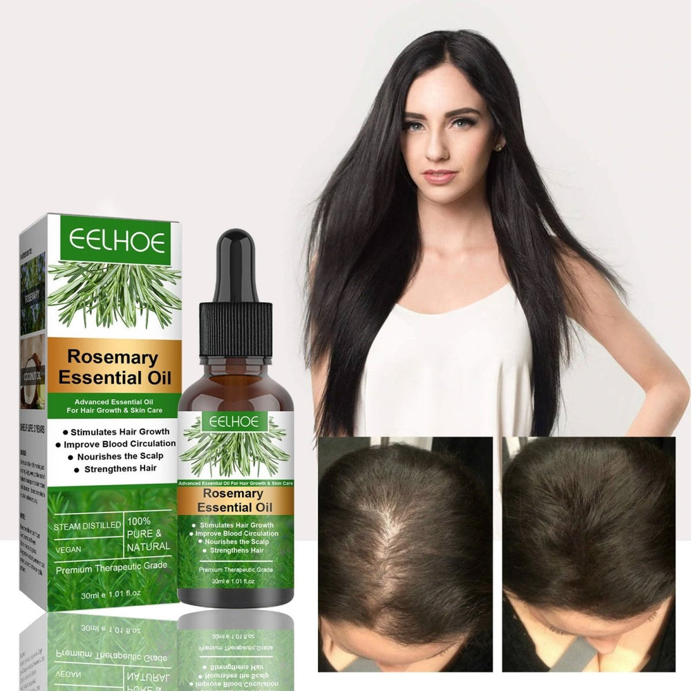 Rosemary Anti - Breakage Nourishing Hair Care Oil (Free with Therapy Brush) - LUNA