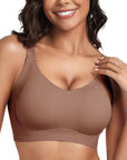 Seamless Full Coverage Push Up No Underwire Bras - LUNA