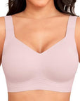Seamless Full Coverage Push Up No Underwire Bras - LUNA