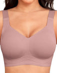 Seamless Full Coverage Push Up No Underwire Bras - LUNA