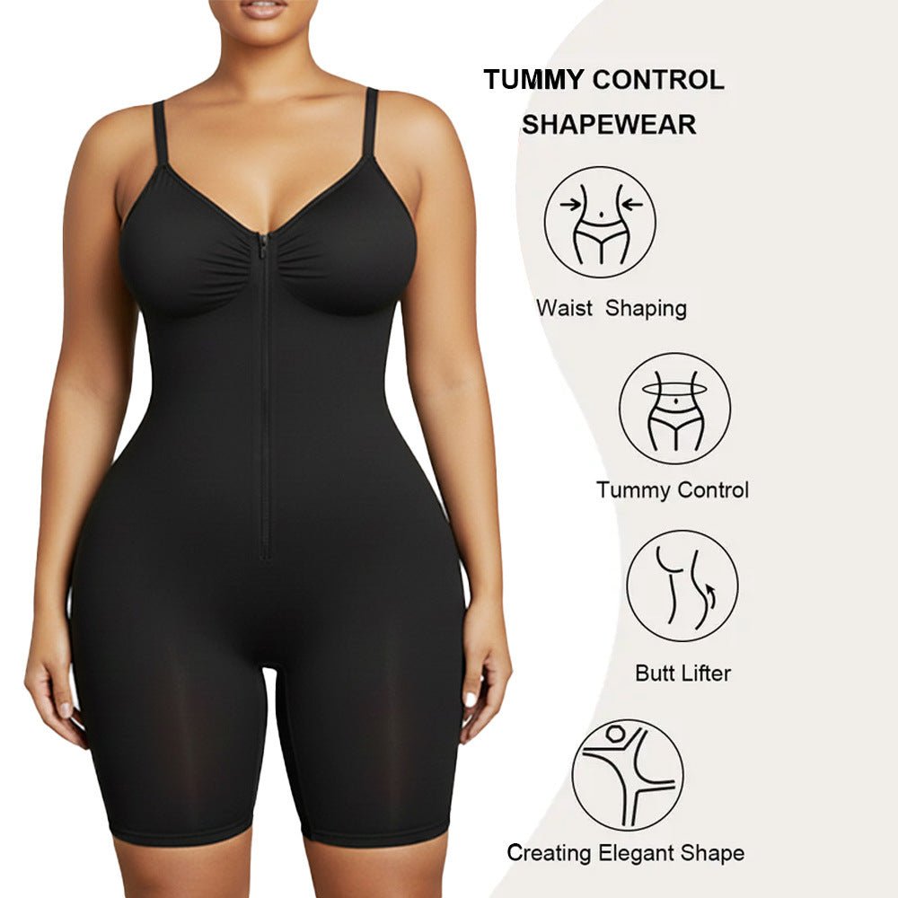 SEAMLESS TUMMY - CONTROL BUTT - LIFTING SHAPEWEAR SUMMER BODYSUIT - LUNA
