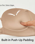 Strapless Front Closure Bra Anti-Slip Grip Wireless - LUNA