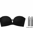 Strapless Front Closure Bra Anti-Slip Grip Wireless - LUNA