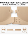 Strapless Front Closure Bra Anti-Slip Grip Wireless - LUNA