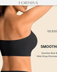 Women Non-Slip Bandeau Bras With Comfortable Strapless Bra Seamless Wireless Tube Top Soft Wireless Bra - LUNA